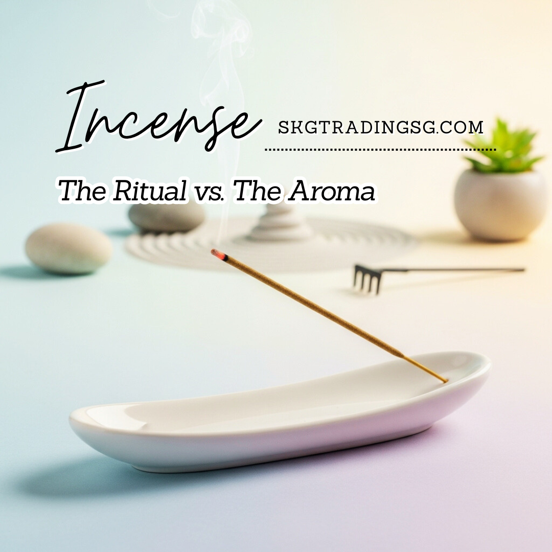 Why the Act of Lighting Incense Really Reduces Stress