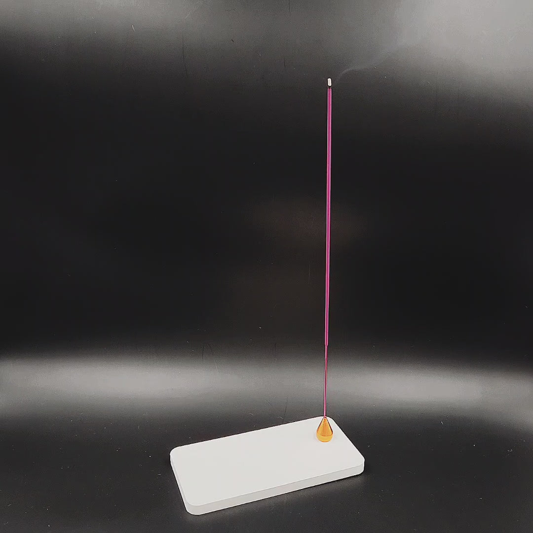 Rose Bamboo Stick Incense (Less Smoky)