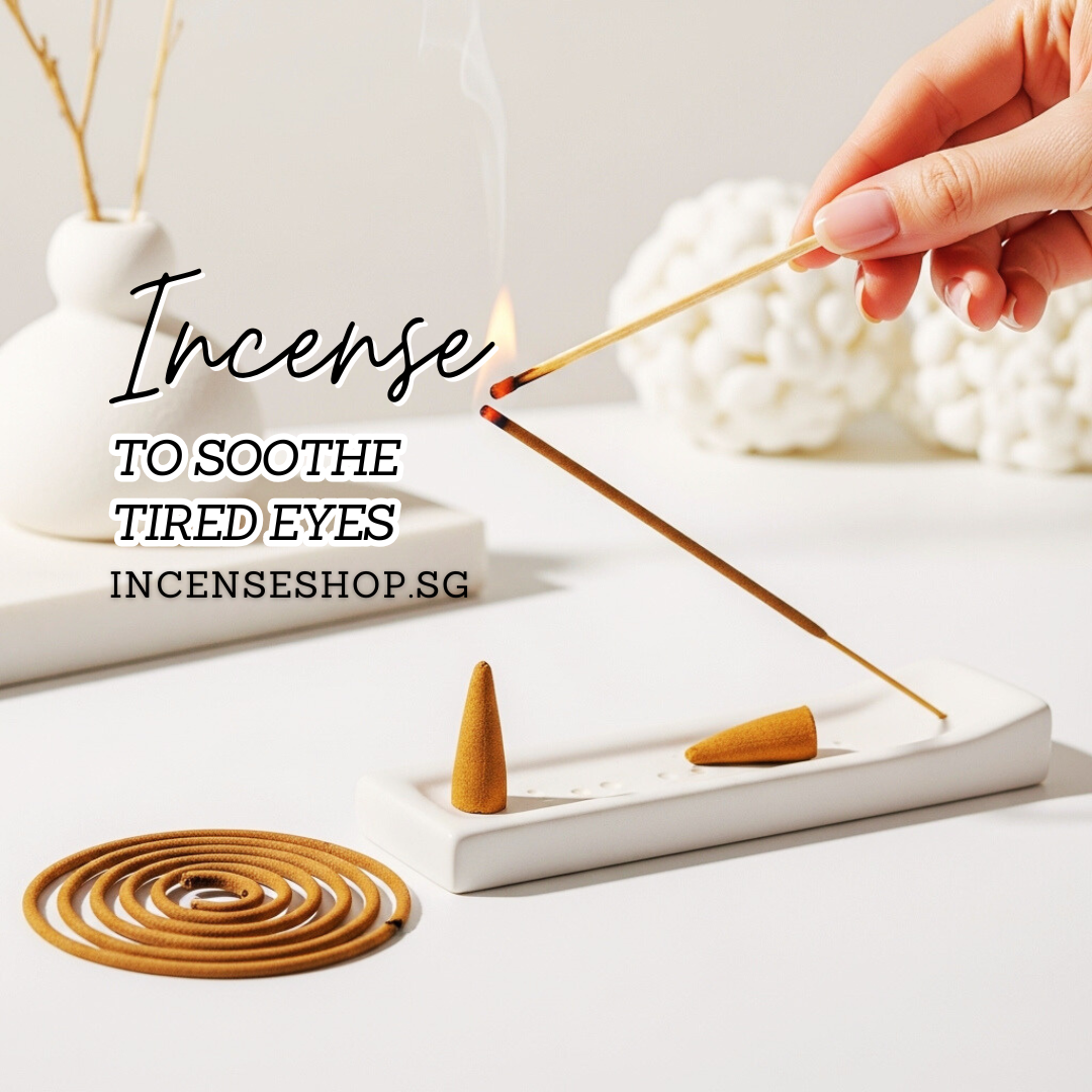 Incense for Screen Fatigue: Best Scents to Soothe Tired Eyes
