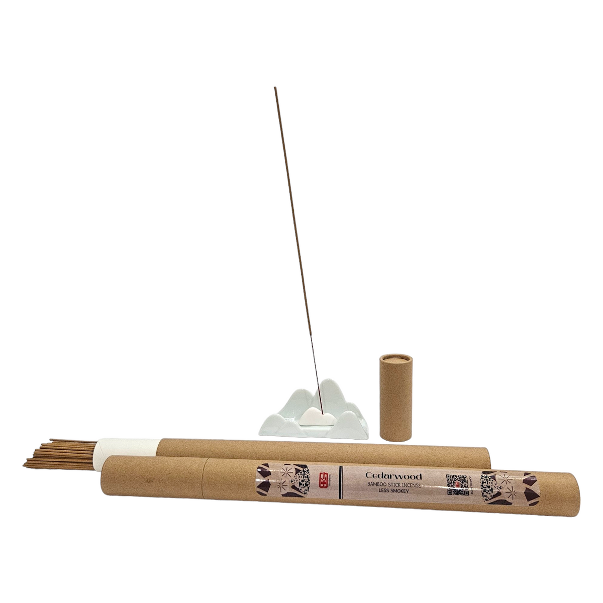 Cedarwood Bamboo Stick Incense (Low Smoke)