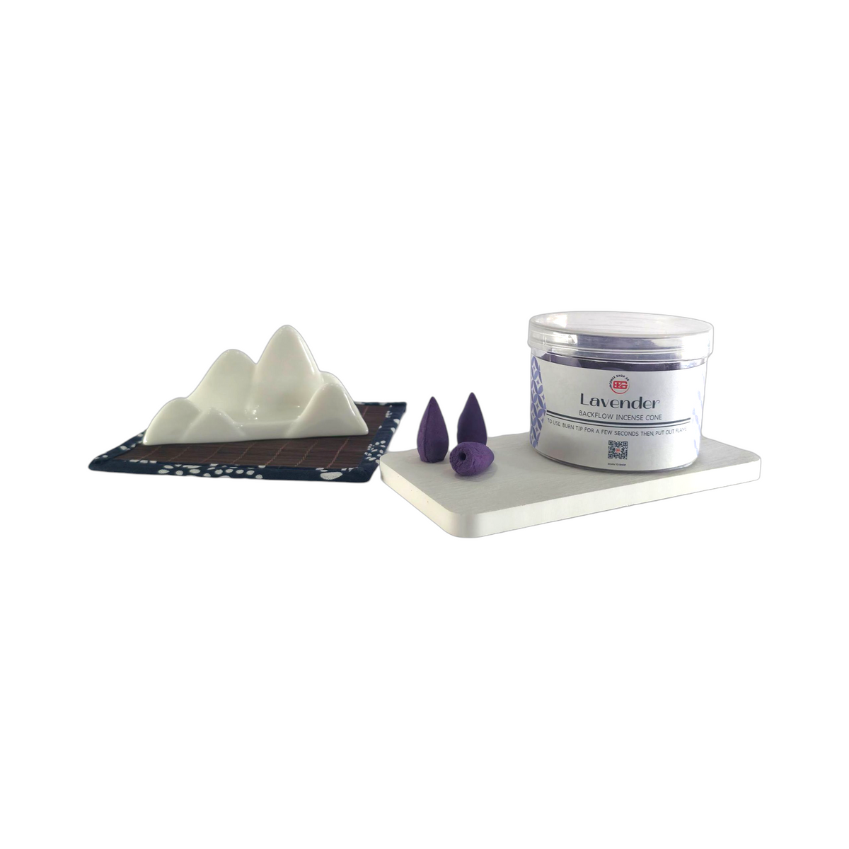 Lavender Backflow Incense Cone