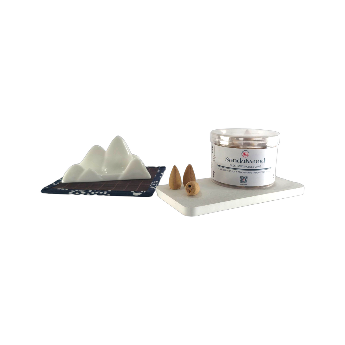 Sandalwood Backflow Incense Cone