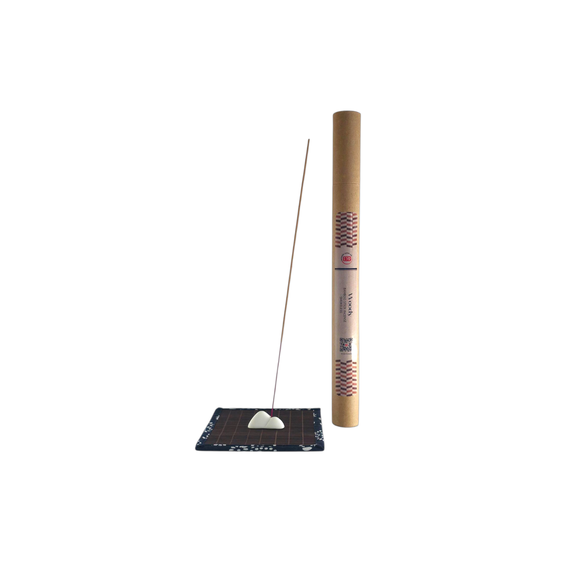 Woody Bamboo Stick Incense (Smokeless)