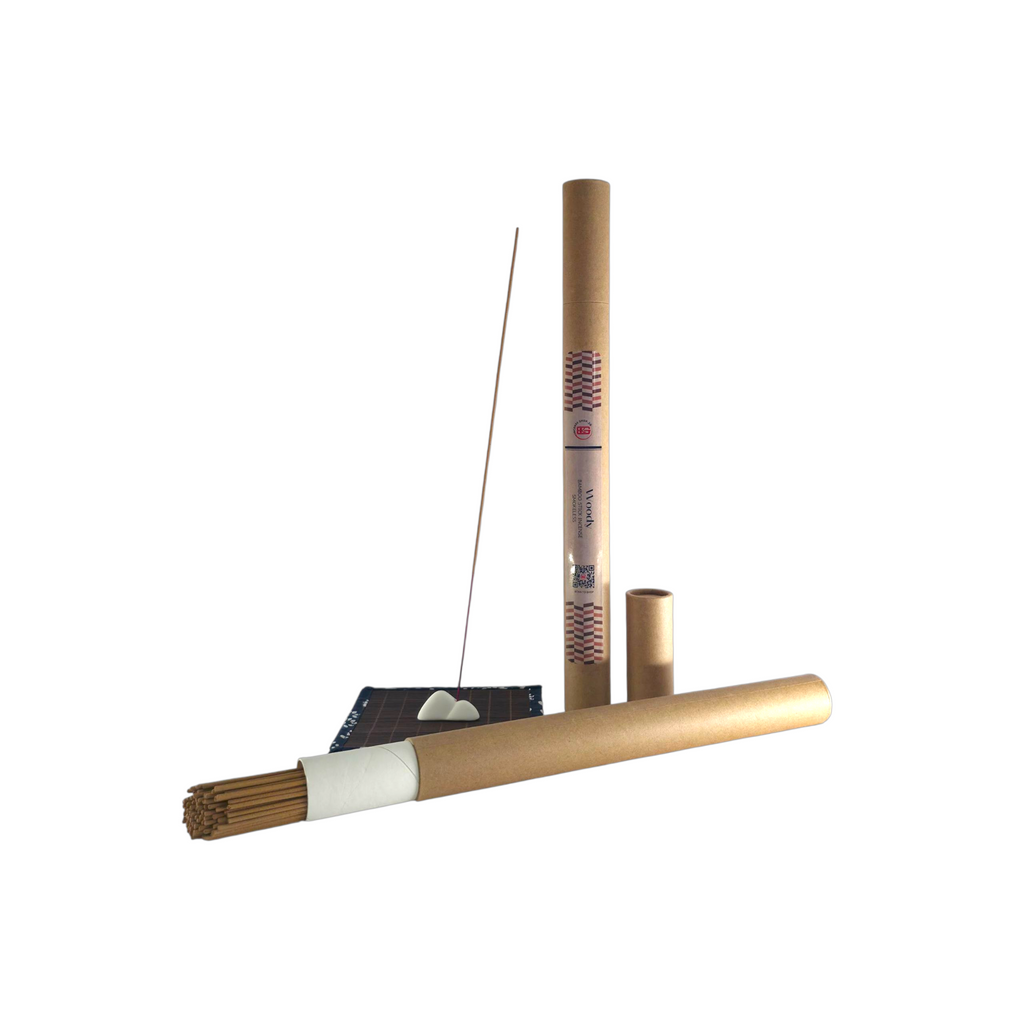Woody Bamboo Stick Incense (Smokeless)