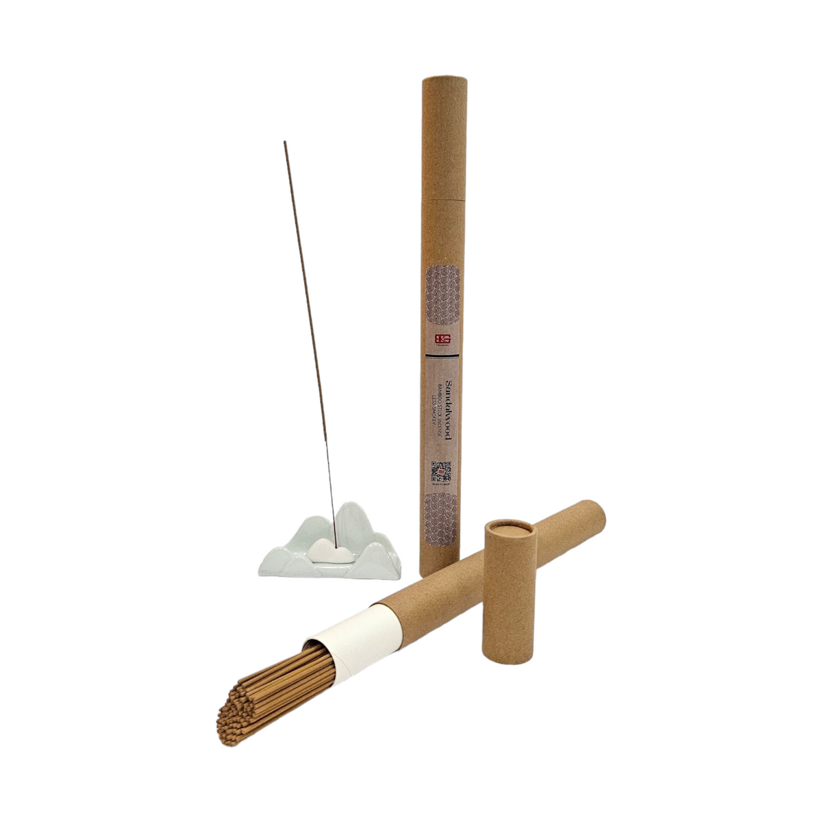 Sandalwood Bamboo Stick Incense (Low Smoke)